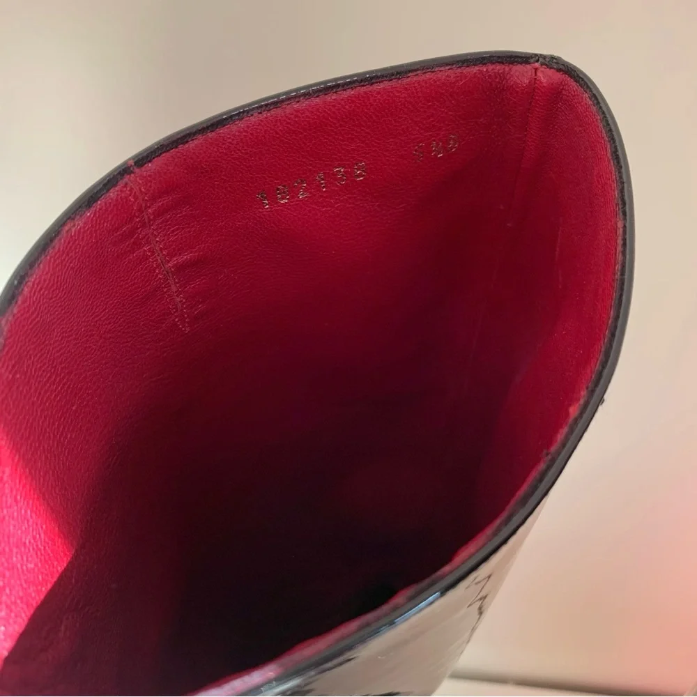 Gucci Patent horse bit tall boots - Picture 8 of 16